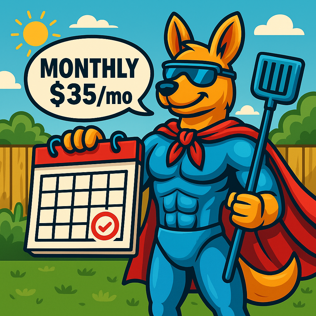 Monthly Dog Poop Cleanup – Once a Month Reset